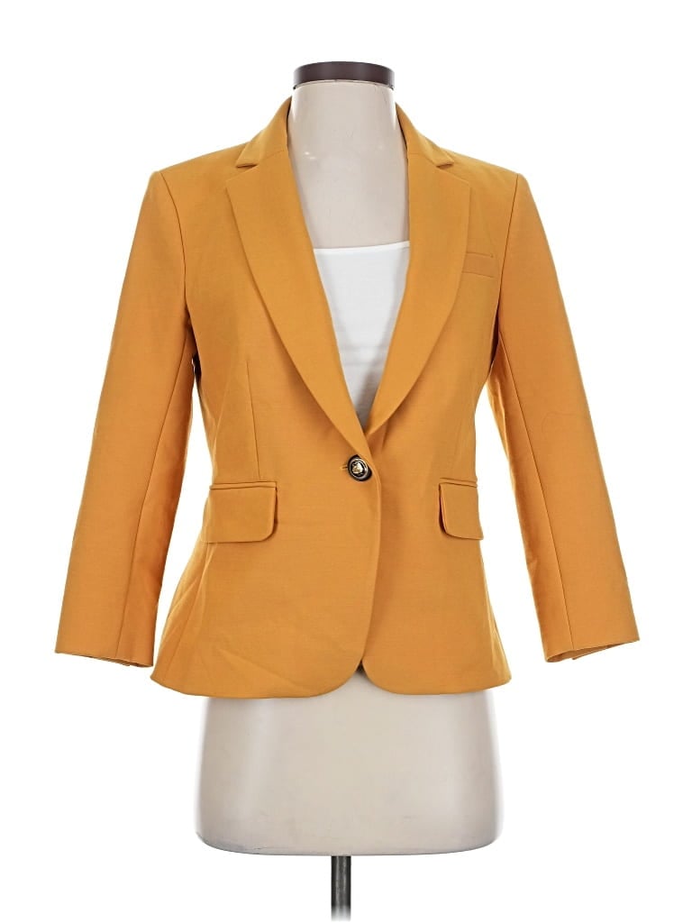Pre-owned Veronica Beard Blazer Jacket In Orange