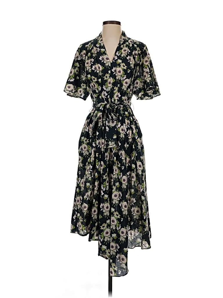 Pre-owned Adam Lippes Casual Dress In Black