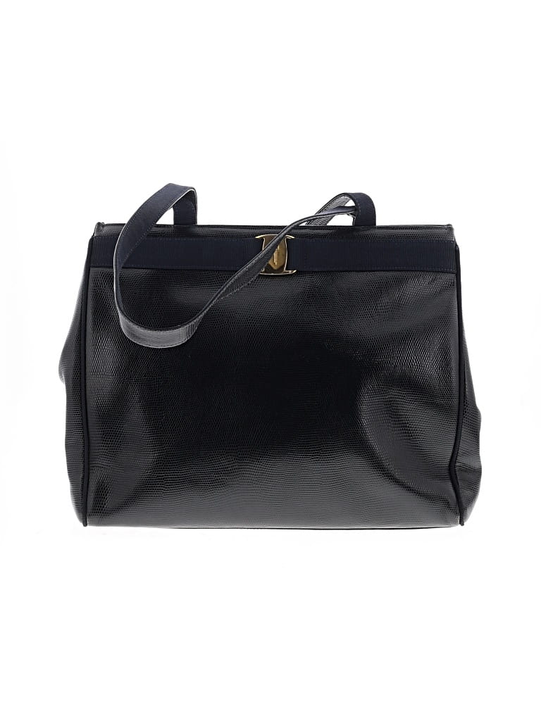 Pre-owned Ferragamo Tote Bag In Blue