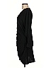 H&M 100% Polyester Solid Black Cocktail Dress Size M - photo 5