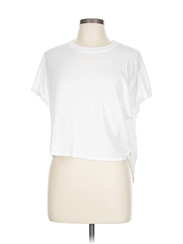 Pre-owned Project Social T Short Sleeve T-shirt In White