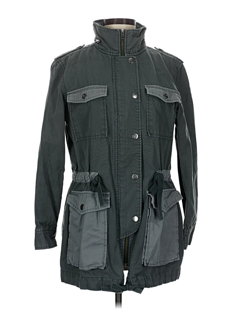 Pre-owned Leith Jacket In Green