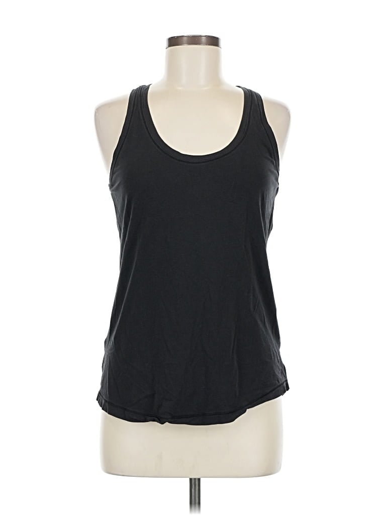 Pre-owned Lululemon Athletica Active Tank Top In Black