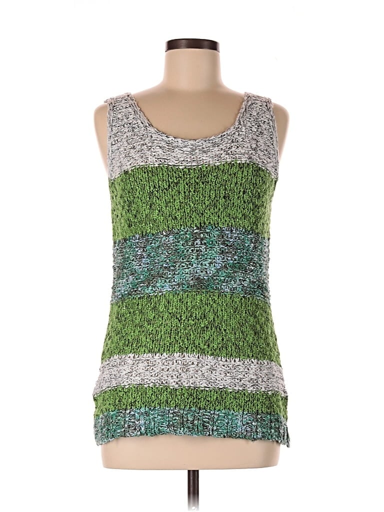 Pre-owned Forever 21 Pullover Sweater In Green