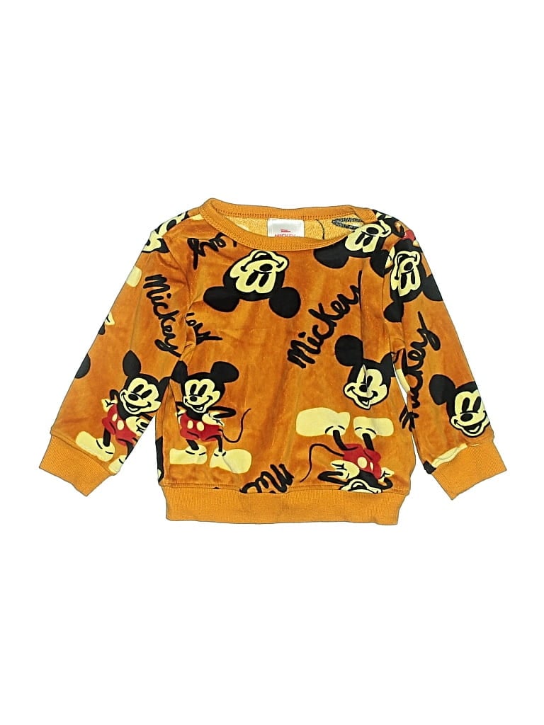 Pre-owned Disney Kids' Pullover Sweater In Orange