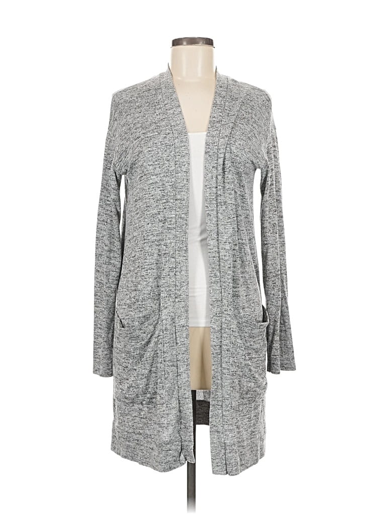 Pre-owned Cherish Cardigan Sweater In Gray