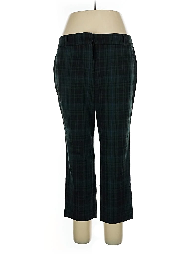 Pre-owned Ann Taylor Factory Dress Pants In Green