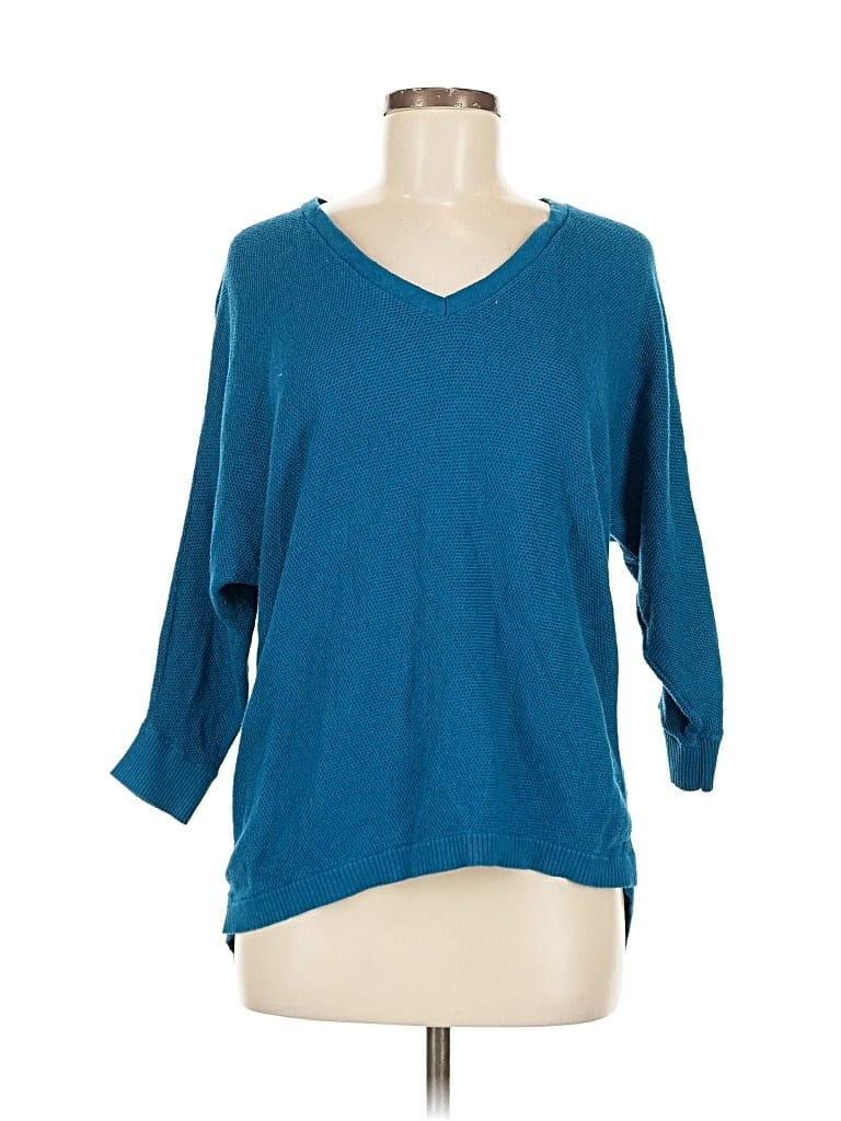 Pre-owned Express Pullover Sweater In Blue