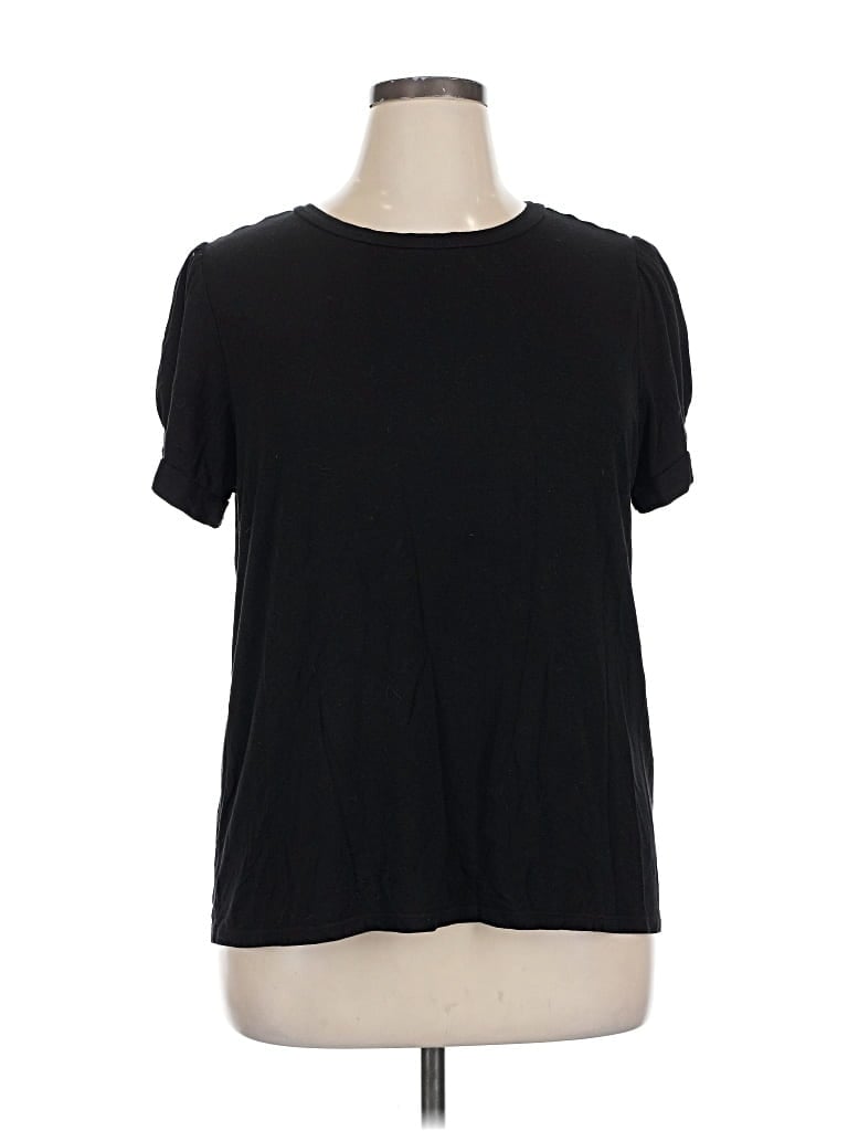 Pre-owned Market & Spruce Short Sleeve T-shirt In Black