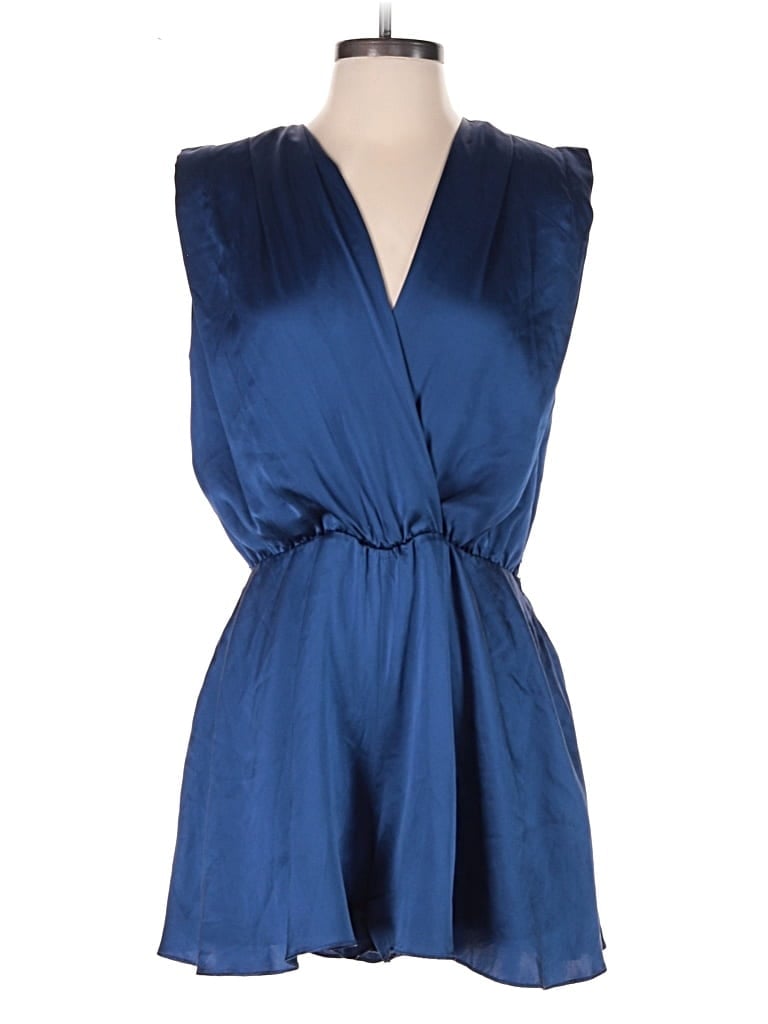 Pre-owned Amanda Uprichard Romper In Blue