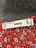 MNG 100% Polyester Paisley Red Casual Dress Size 2 - photo 6