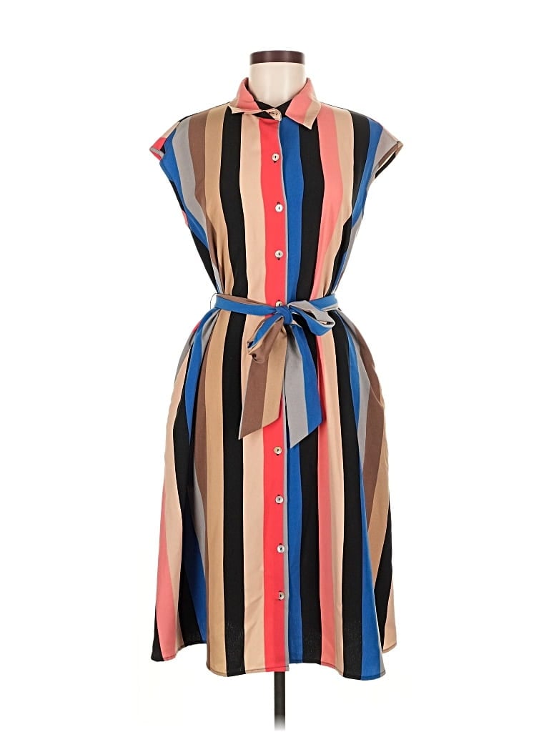 Pre-owned Apt. 9 Casual Dress In Brown