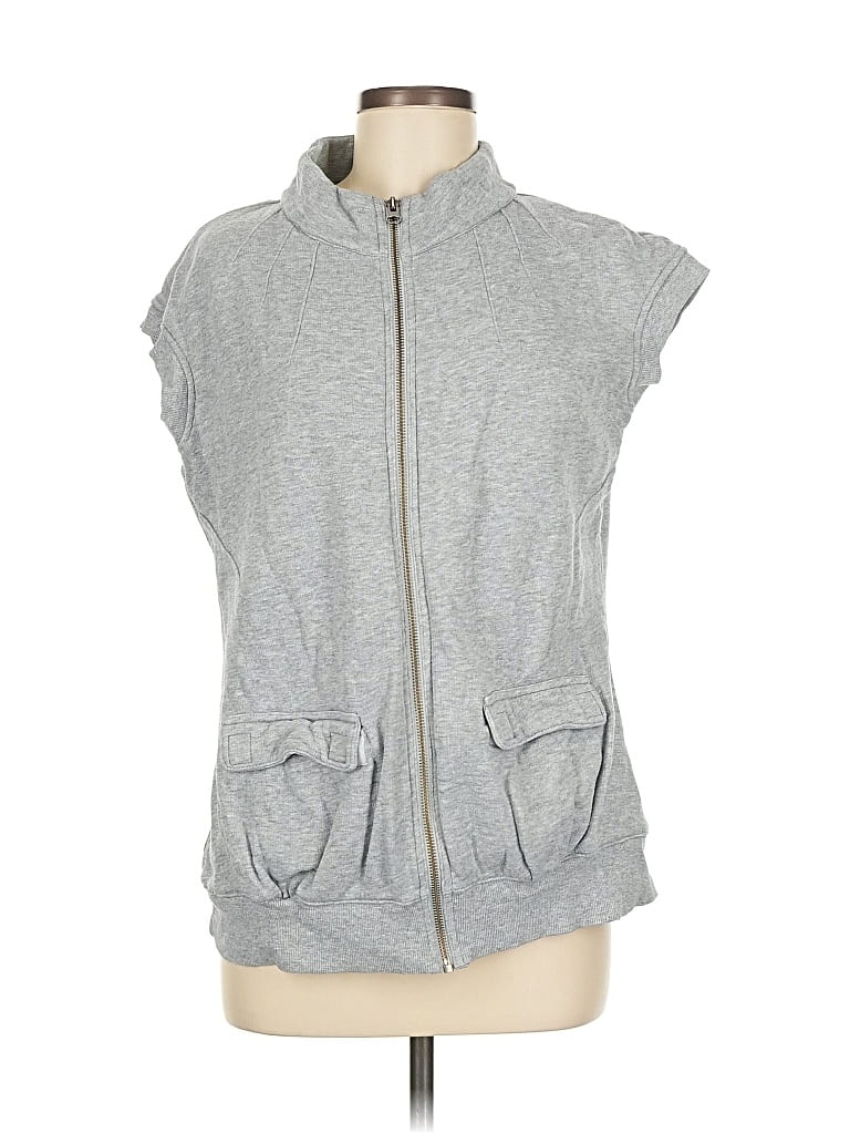 Pre-owned Lija Vest In Gray