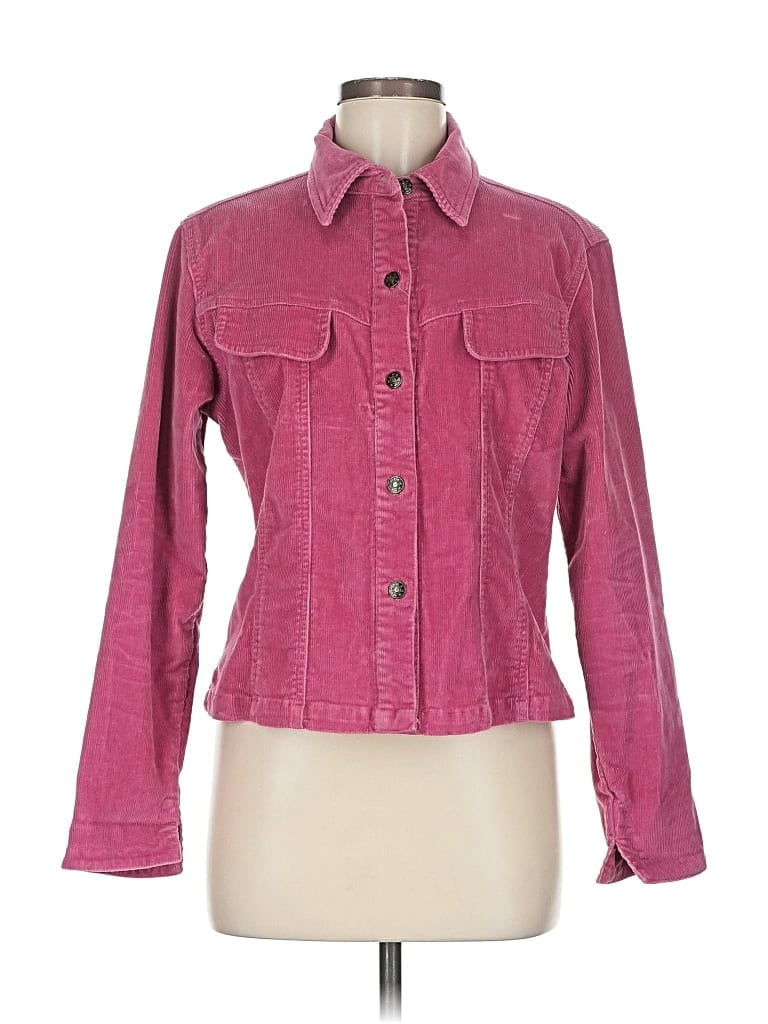 Pre-owned Live A Little Jacket In Pink