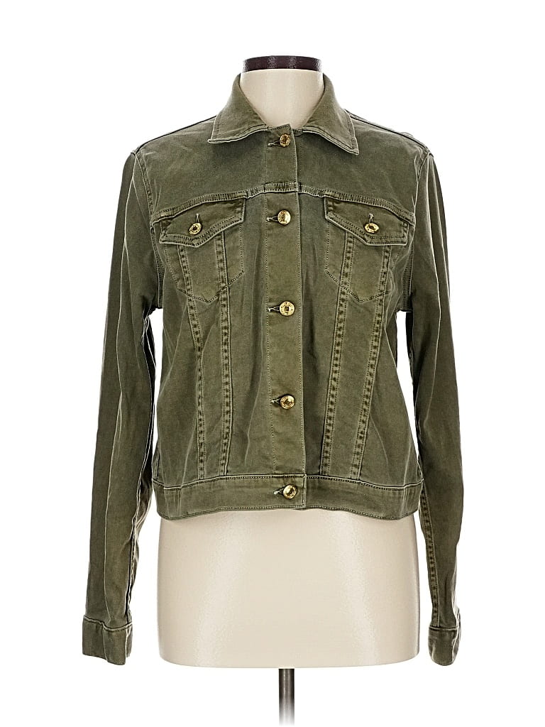 Pre-owned Michael Michael Kors Jacket In Green