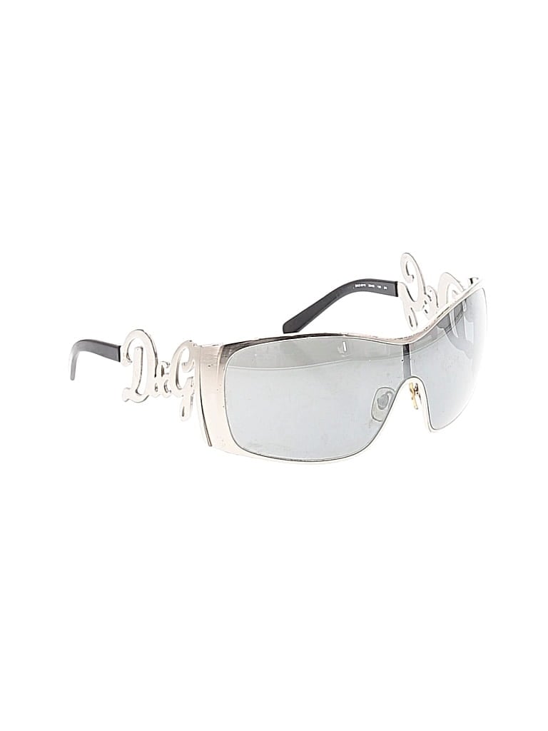 Pre-owned D&g Dolce & Gabbana Sunglasses In Silver