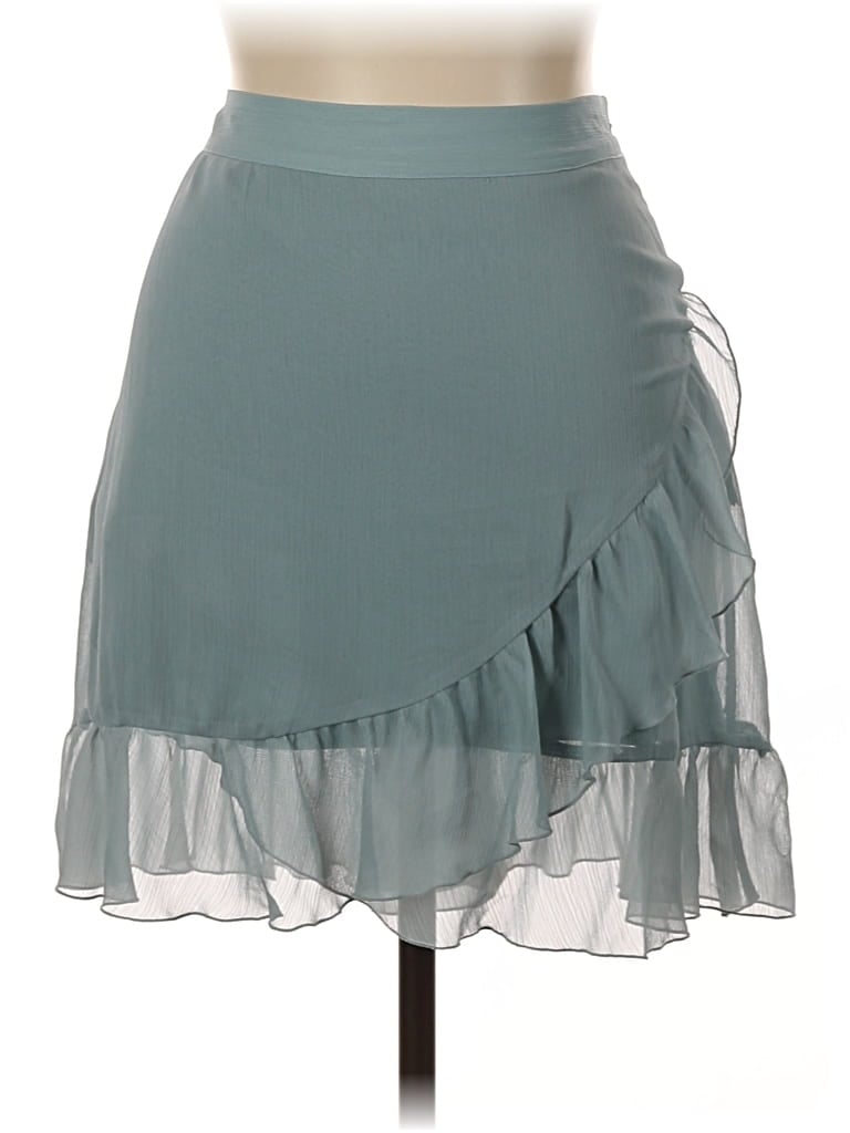Lc Lauren Conrad Casual Skirt In Blue