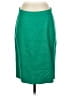 J.Crew Solid Green Formal Skirt Size 2 - photo 1