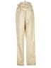 BA&SH Gold Cargo Pants Size S - photo 2