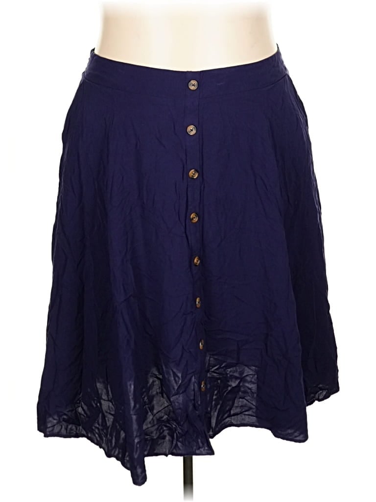 Pre-owned Torrid Casual Skirt In Blue
