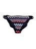 Perry Ellis 100% Polyester Chevron-herringbone Blue Swimsuit Bottoms Size M - photo 1