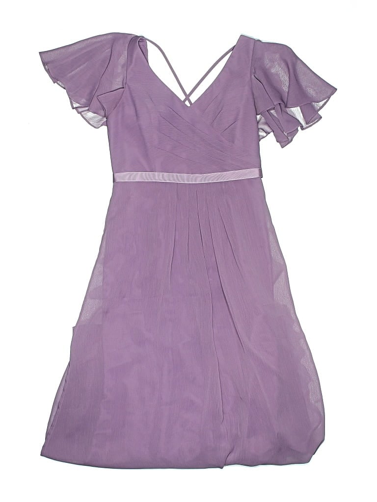 Pre-owned David's Bridal Kids' Dress In Purple