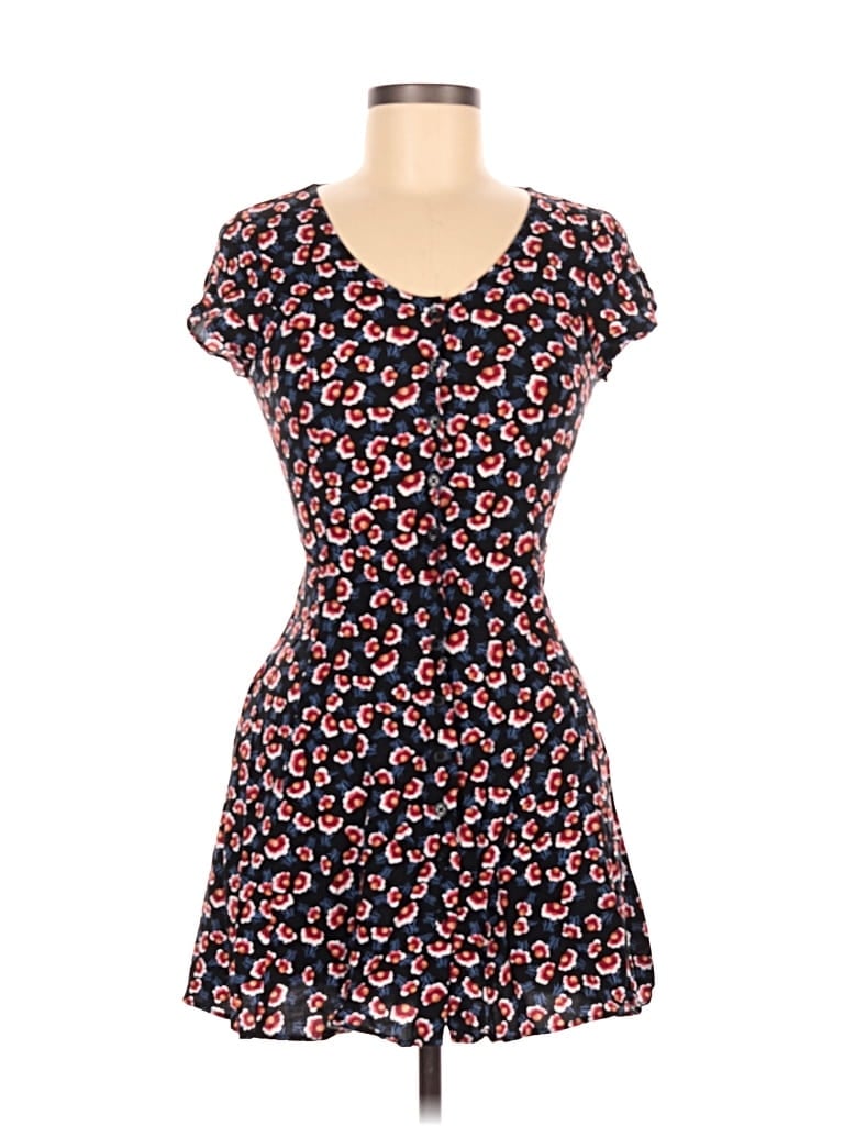 Pre-owned Band Of Gypsies Casual Dress In Black