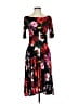 Marc Bouwer Floral Black Cocktail Dress Size 8 - photo 1