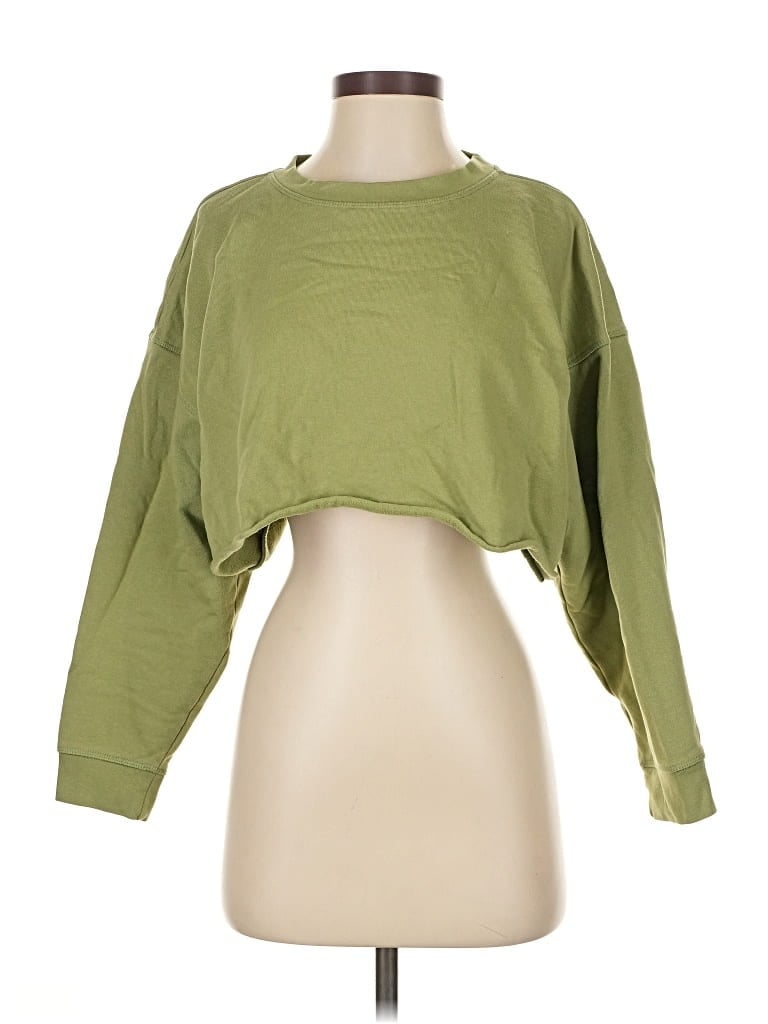 Pre-owned Weworewhat Sweatshirt In Green