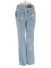 Blank NYC 100% Cotton Hearts Blue Jeans Size 24 waist - photo 2