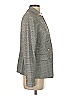 White House Black Market 100% Polyester Plaid Gray Blazer Size 4 - photo 4