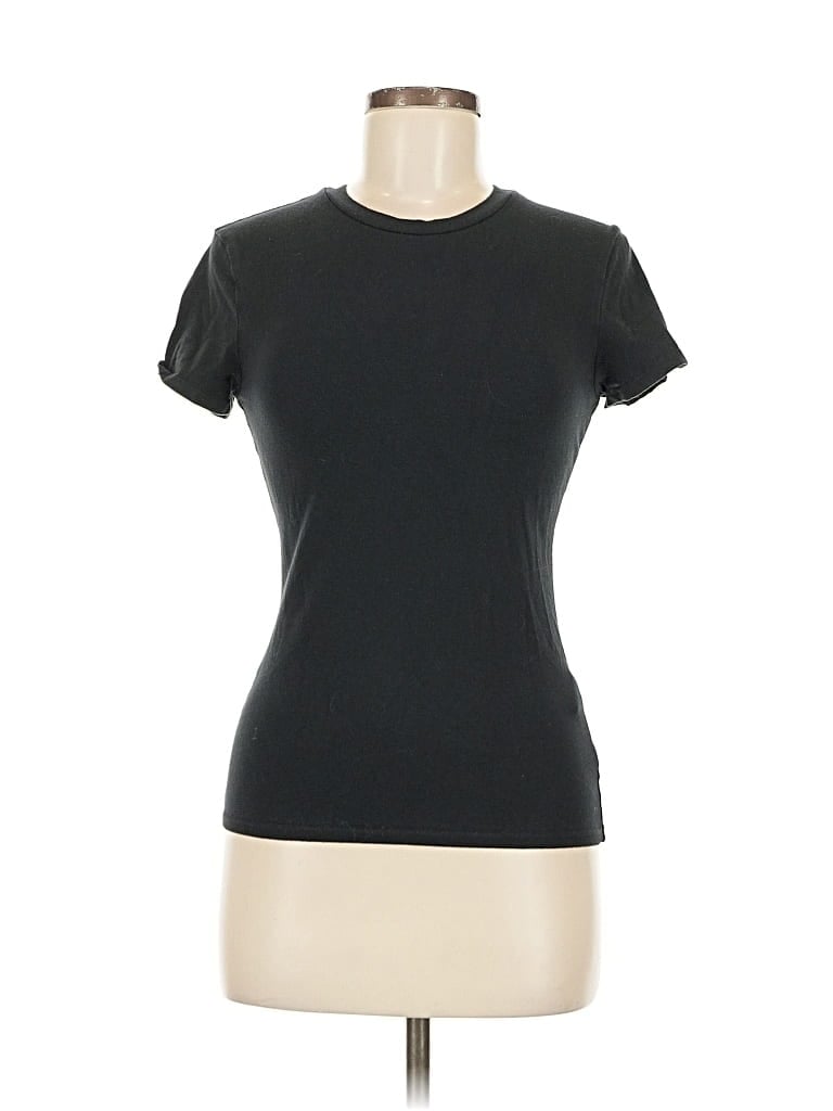 Pre-owned Abercrombie & Fitch Short Sleeve T-shirt In Black