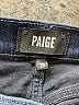 Paige Chevron-herringbone Blue Jeans Size 29 waist - photo 3