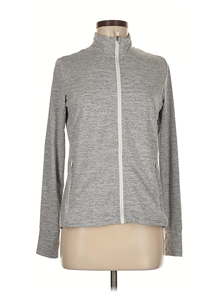 Pre-owned Market & Spruce Cardigan Sweater In Gray