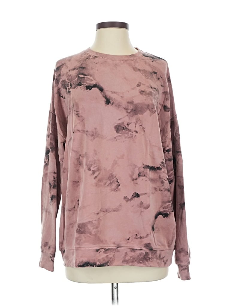 Pre-owned Athleta Sweatshirt In Pink