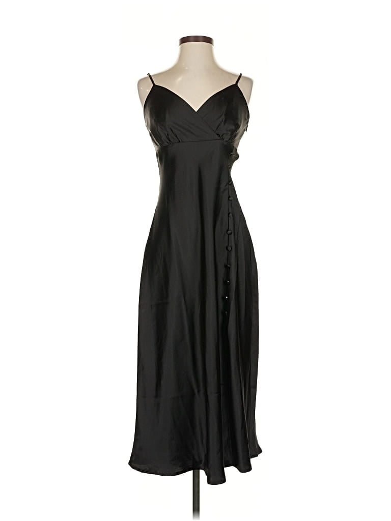 Pre-owned Guess Cocktail Dress In Black