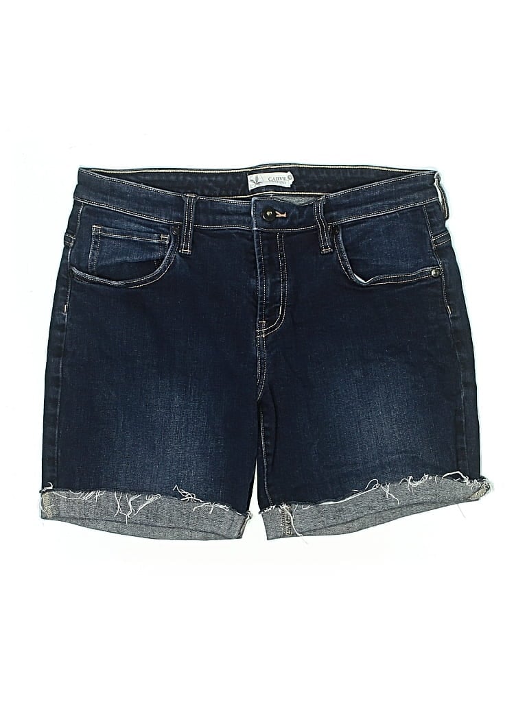 Pre-owned Carve Designs Denim Shorts In Blue