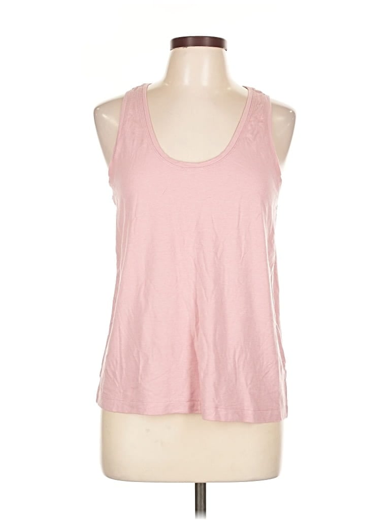 Pre-owned Banana Republic Factory Store Sleeveless T-shirt In Pink