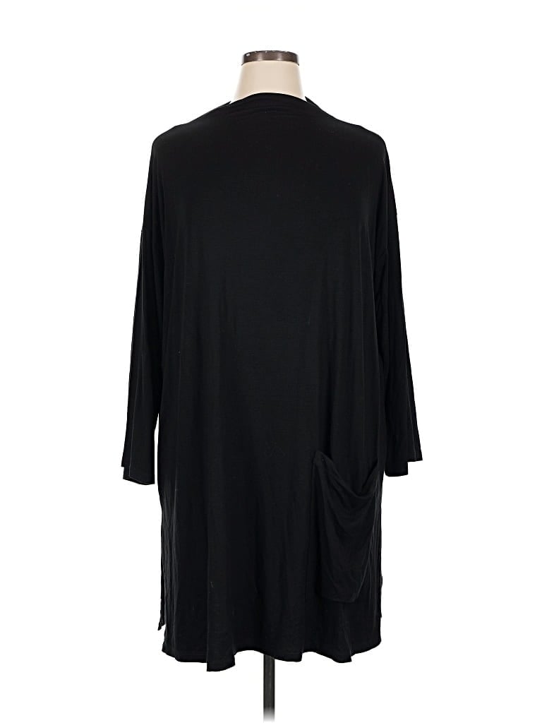 Pre-owned Eileen Fisher Casual Dress In Black