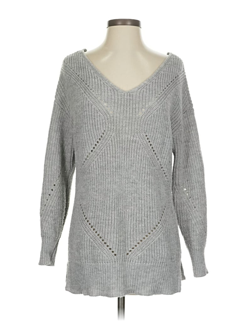 Pre-owned Alya Pullover Sweater In Gray