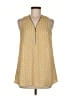 Promod 100% Polyester Yellow Sleeveless Blouse Size 8 - photo 1