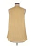 Promod 100% Polyester Yellow Sleeveless Blouse Size 8 - photo 2
