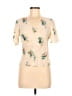Madewell Ivory Short Sleeve Blouse Size 0 - photo 1