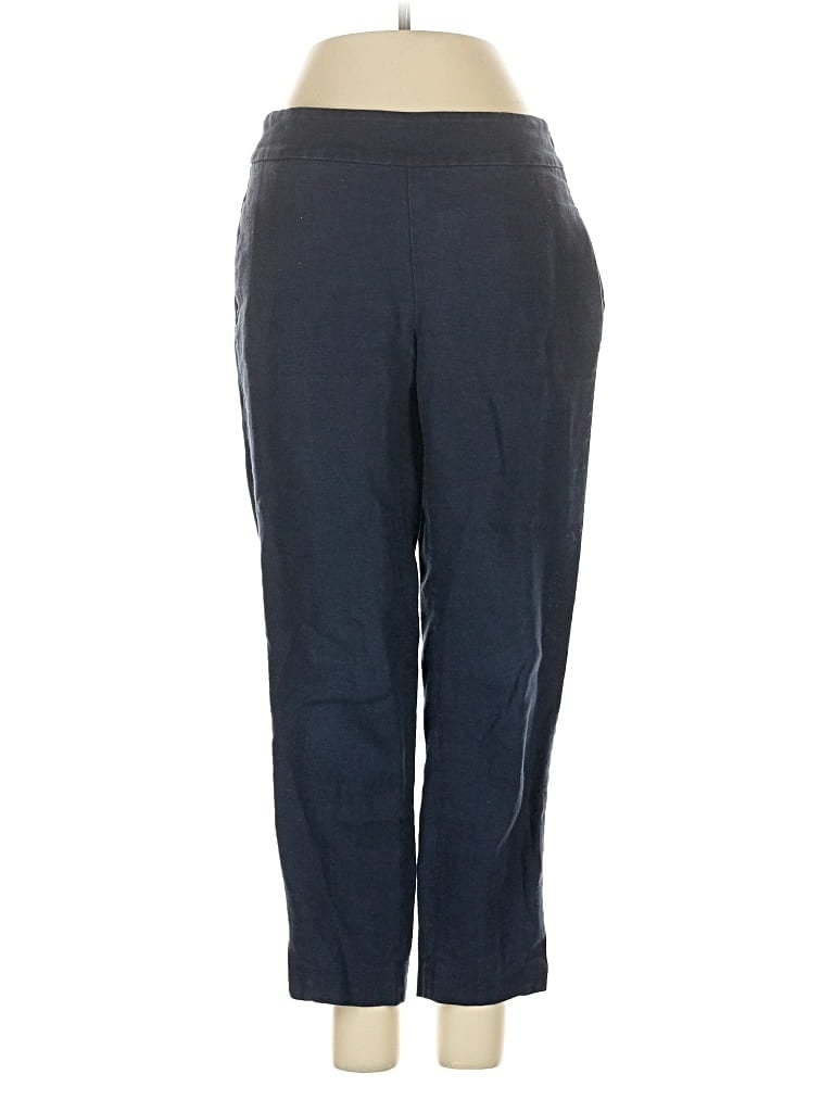 Pre-owned Boden Linen Pants In Blue