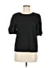 Grey State Black Short Sleeve Top Size Med (2) - photo 1