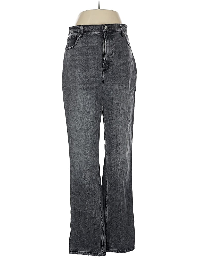 Pre-owned Abercrombie & Fitch Jeans In Gray