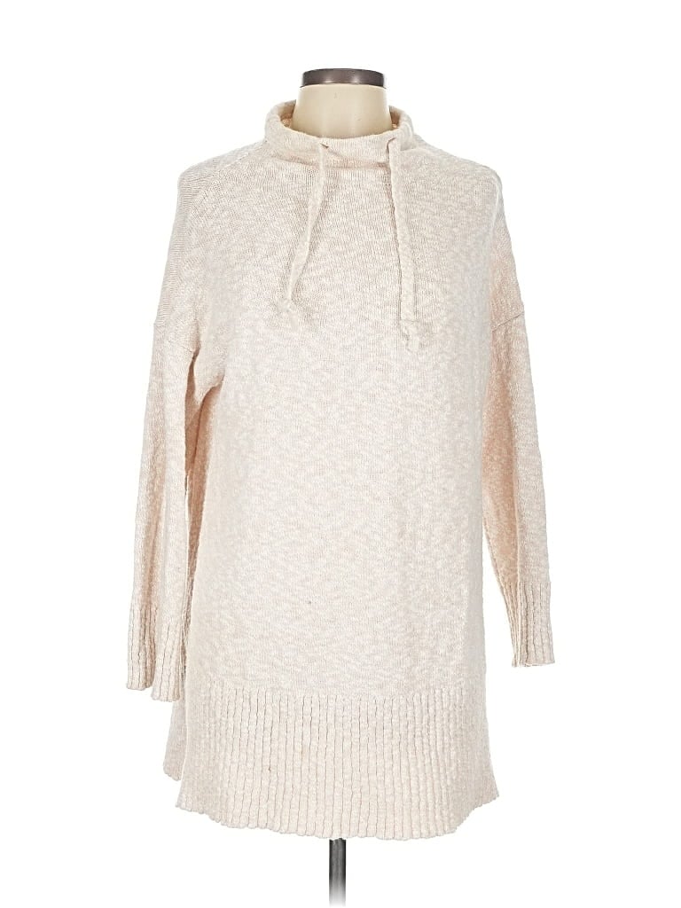 Pre-owned Lou & Grey Pullover Sweater In White