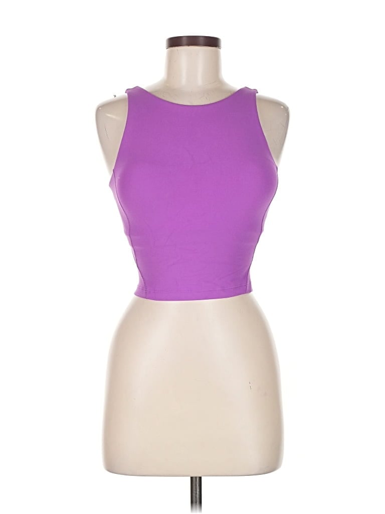 Pre-owned Lululemon Athletica Active Tank Top In Purple