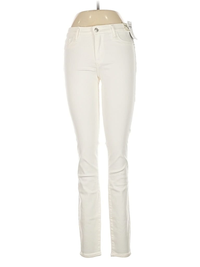 Pre-owned Abercrombie & Fitch Jeans In White