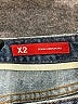 X2 100% Cotton Blue Denim Skirt Size 4 - photo 3